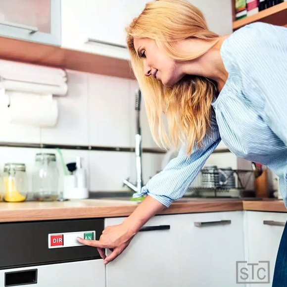 Dishwasher Magnet Clean Dirty Sign, Strong Magnet for Dishwasher, Sleek Design - Picture 4 of 7